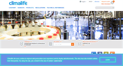 Desktop Screenshot of climalife.dehon.com